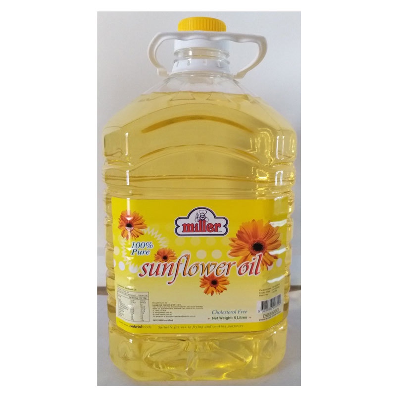 MILLER SUNFLOWER OIL 5 LTR