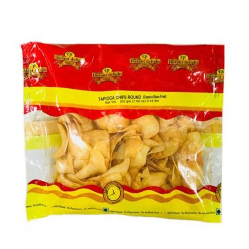 Instant Delight Tapioca Chips Round 200gm - Aukart.com.au